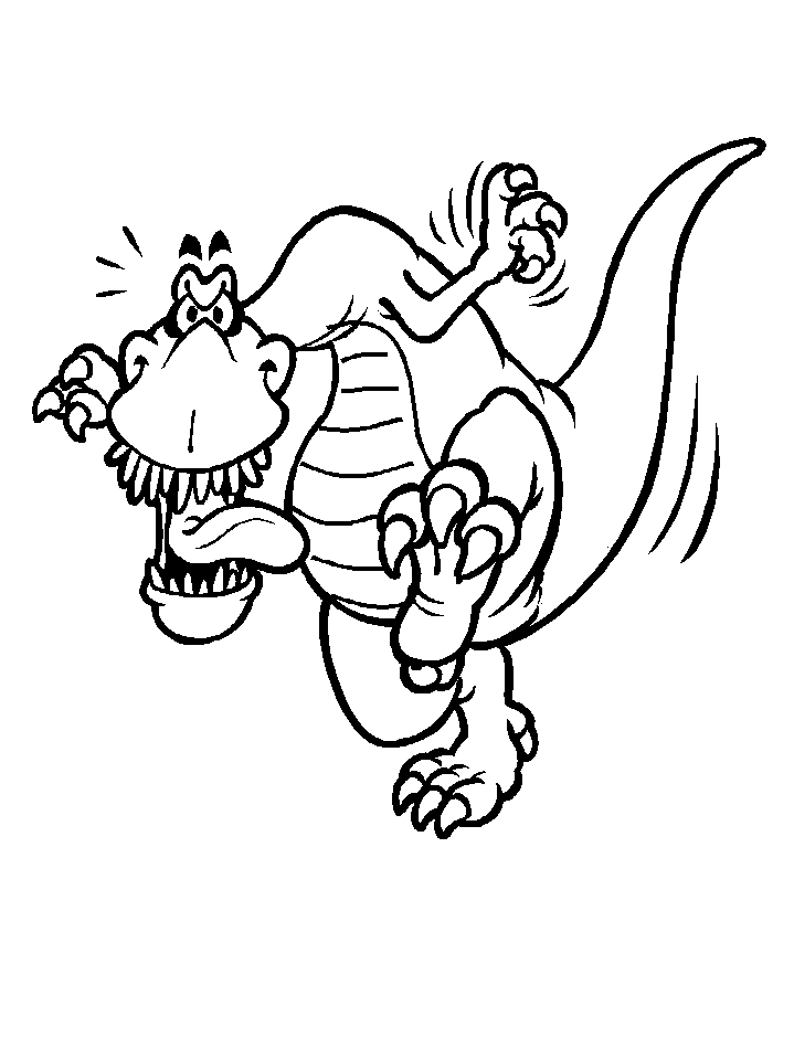 Dinozaury kolorowanki